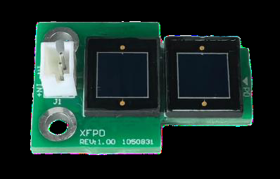 XFPD embedded photodiode laser power detector