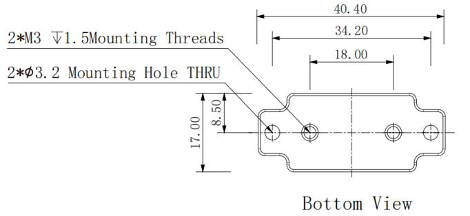 XFPT detector module side view